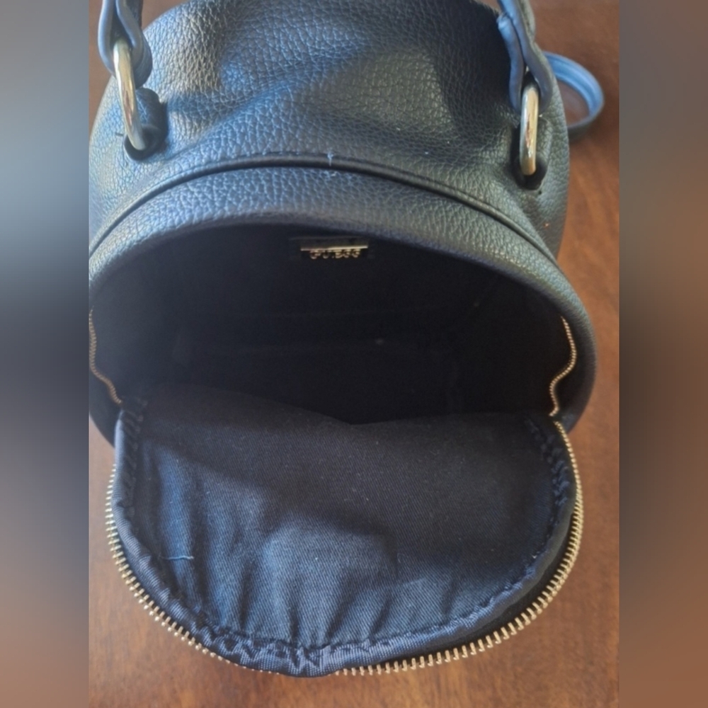 Euc GUESS Black Mini Backpack - Picture 4 of 4